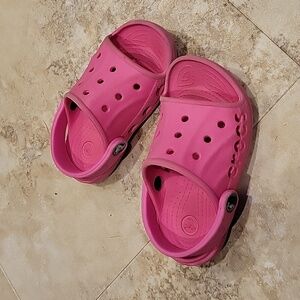 Toddler Girls size 8/9 Crocs